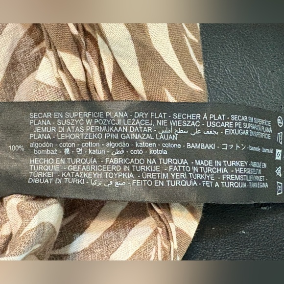 ZARA Front Tie Dress size M NWOT - Picture 9 of 15